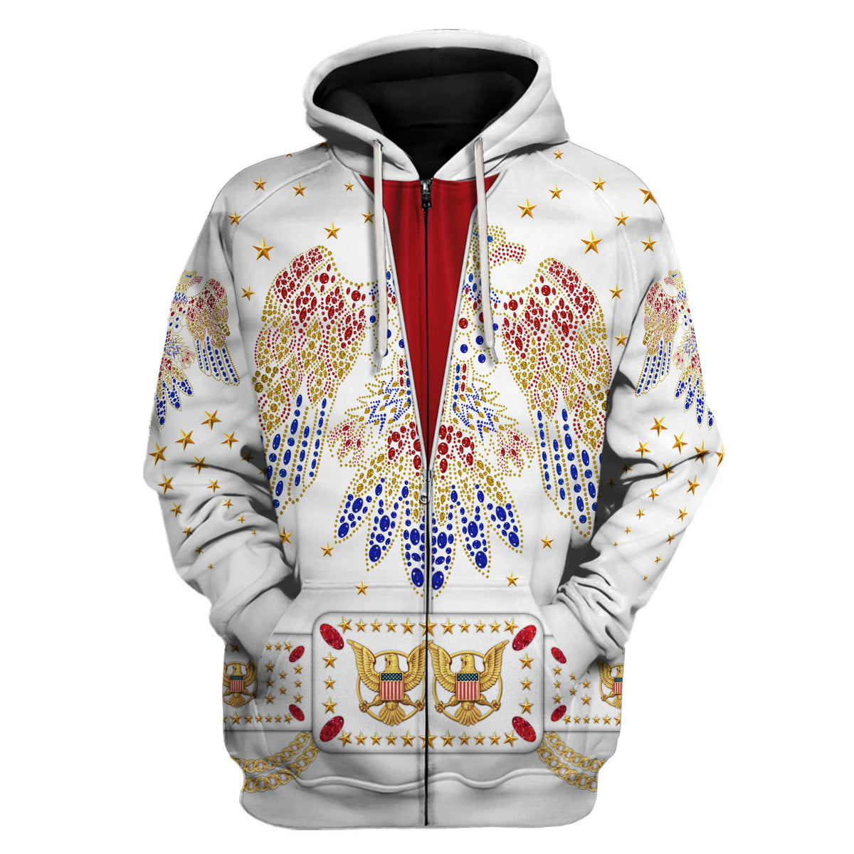 Elvis Aloha Costume from Hawaii Hoodie Sweatshirt T-Shirt Sweatpants - Stormmerch Exclusive