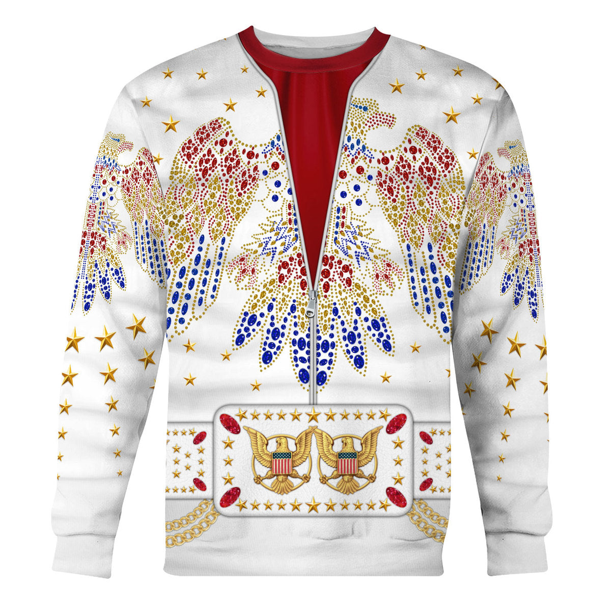 Elvis Aloha Costume from Hawaii Hoodie Sweatshirt T-Shirt Sweatpants - Stormmerch Exclusive