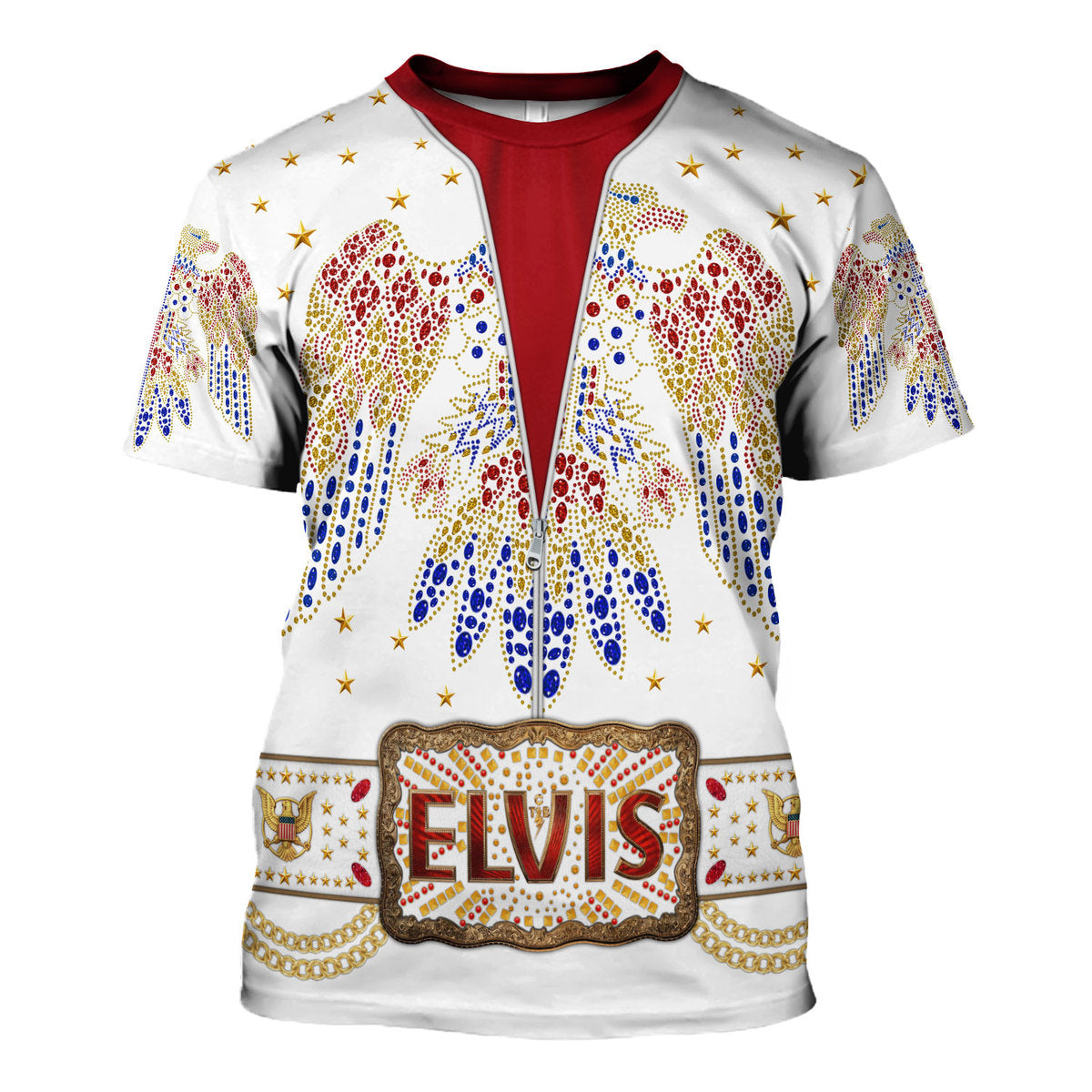 Elvis Aloha Costume from Hawaii New Hoodie Sweatshirt T-Shirt Sweatpants - Stormmerch Exclusive