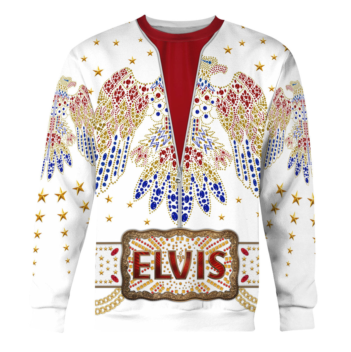 Elvis Aloha Costume from Hawaii New Hoodie Sweatshirt T-Shirt Sweatpants - Stormmerch Exclusive