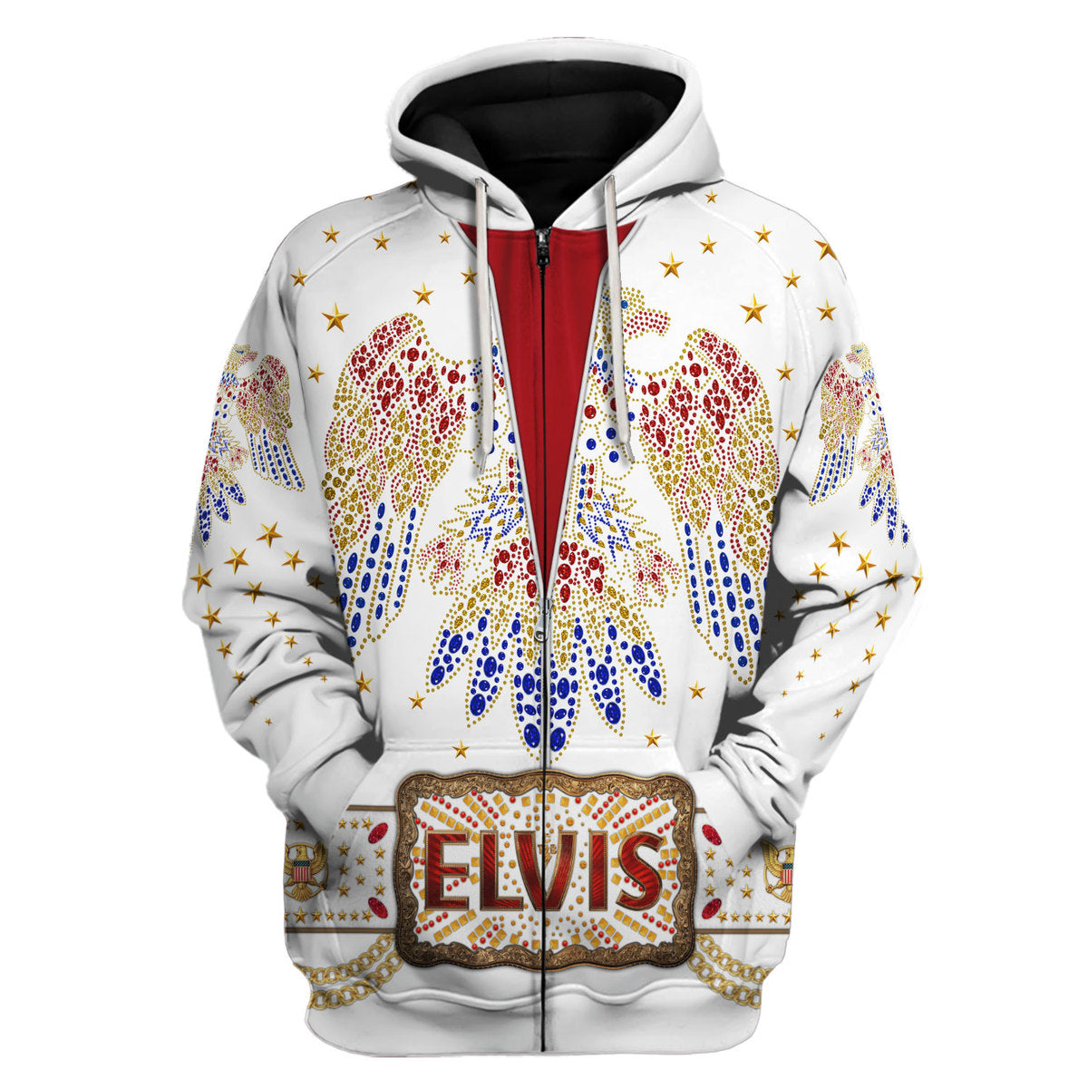 Elvis Aloha Costume from Hawaii New Hoodie Sweatshirt T-Shirt Sweatpants - Stormmerch Exclusive
