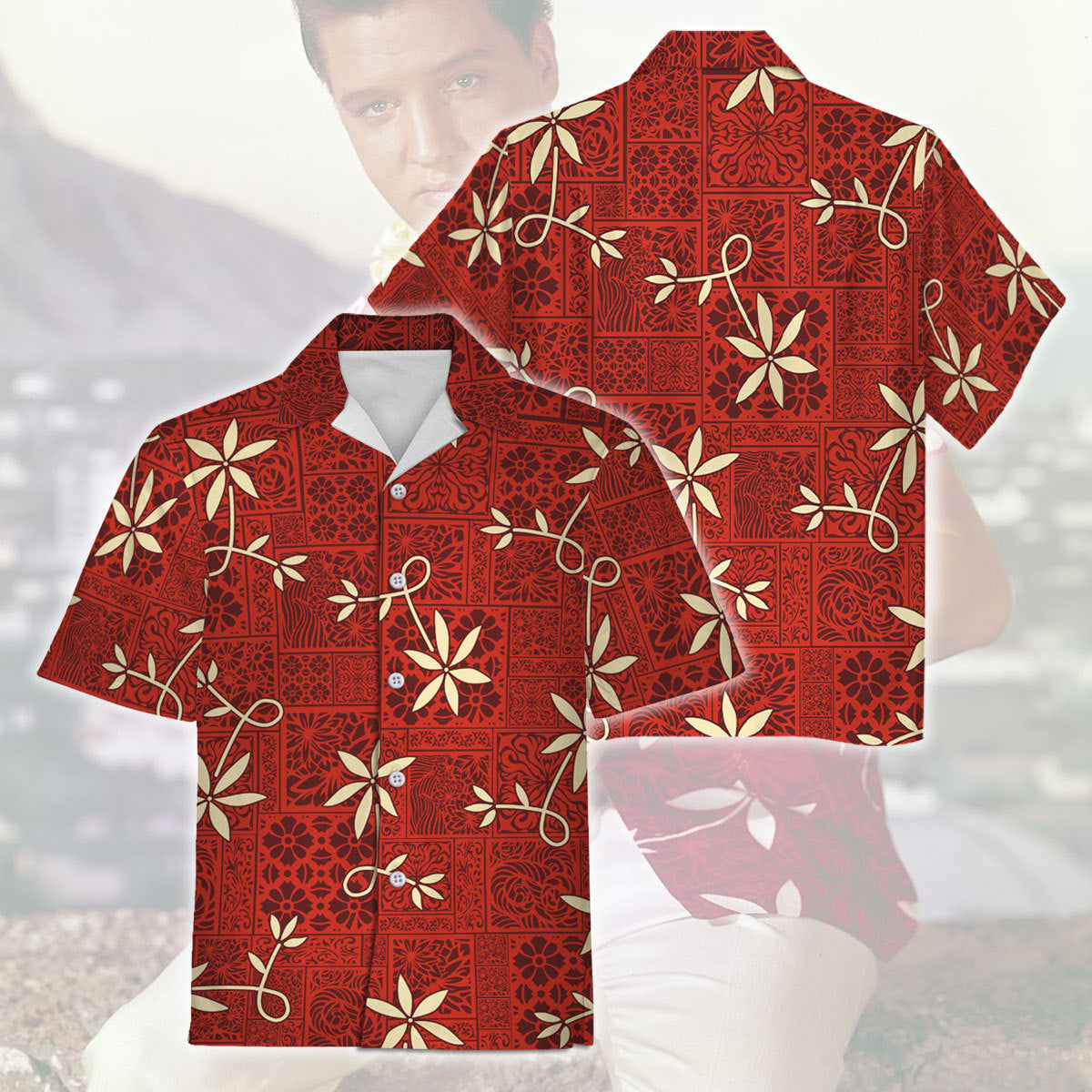 Elvis Blue Hawaii Shirt - Stormmerch Exclusive