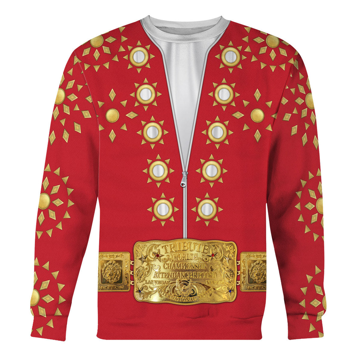Elvis Burning Love Costume Hoodie Sweatshirt T-Shirt Sweatpants - Stormmerch Exclusive