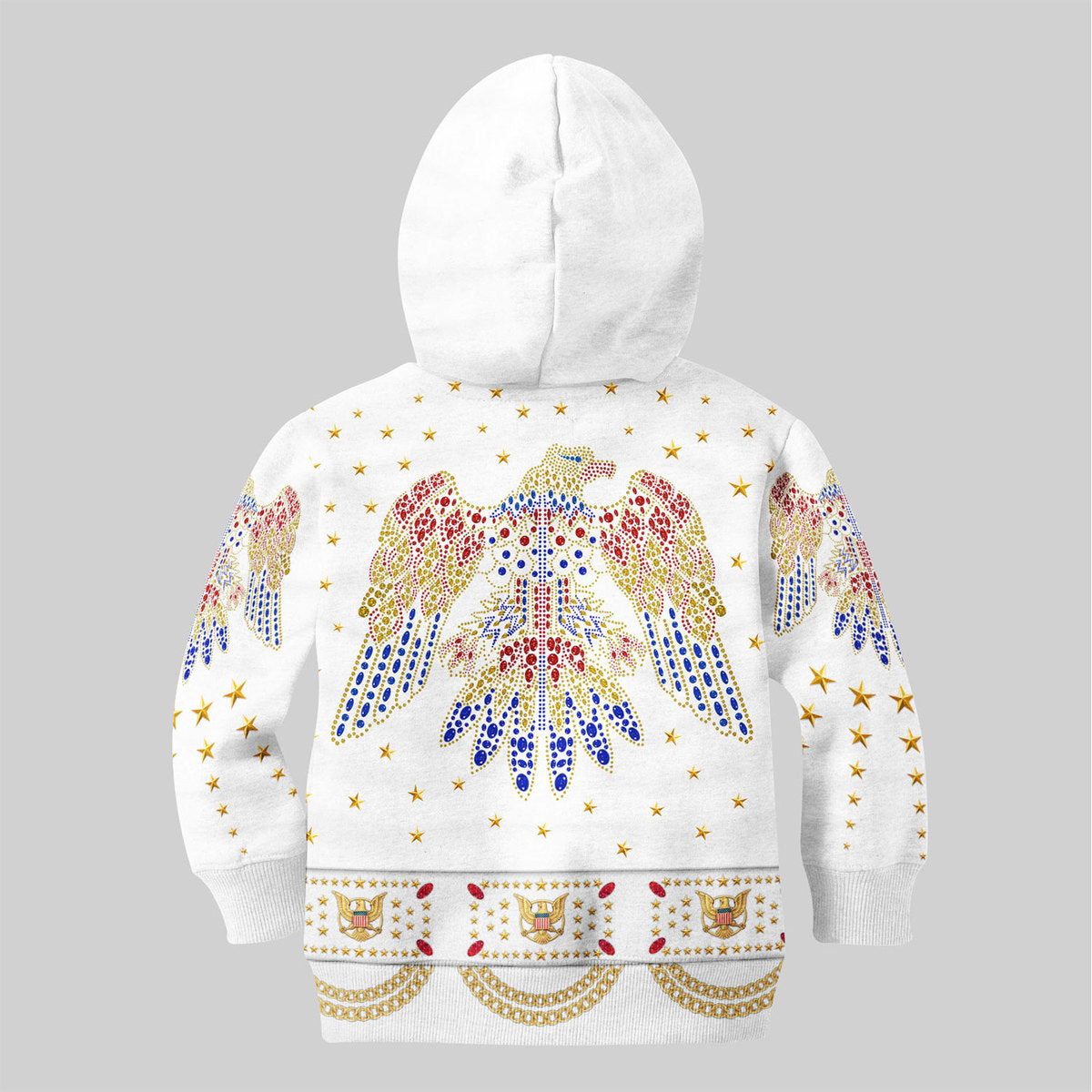 Elvis Costume Kid Hoodie Sweatshirt T-Shirt - Stormmerch Exclusive
