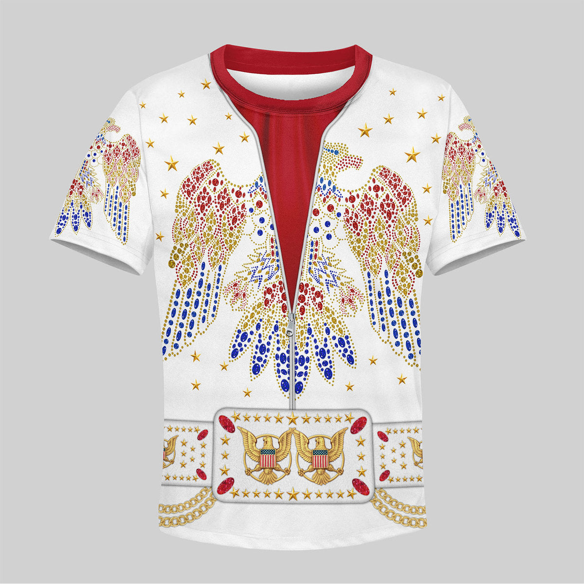 Elvis Costume Kid Hoodie Sweatshirt T-Shirt - Stormmerch Exclusive