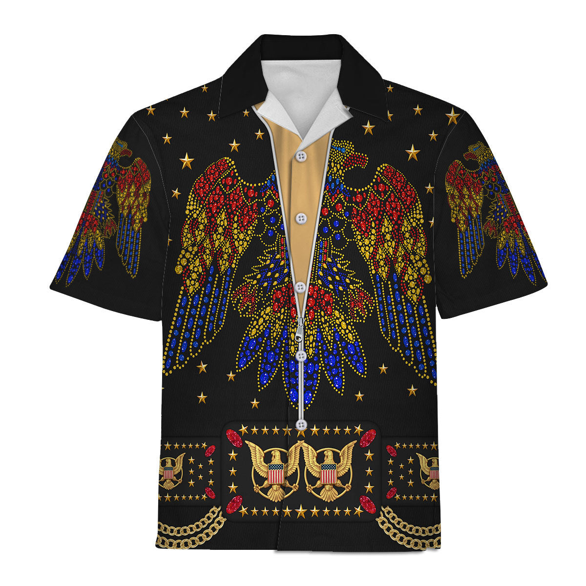 Elvis EAGLE Black Costume Hoodie Sweatshirt T-Shirt Sweatpants - Stormmerch Exclusive