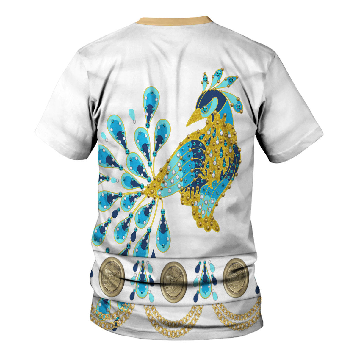 Elvis Presley Peacock Outfit Costume Hoodie Sweatshirt T-Shirt Sweatpants - Stormmerch Exclusive