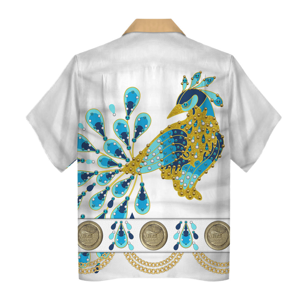 Elvis Presley Peacock Outfit Costume Hoodie Sweatshirt T-Shirt Sweatpants - Stormmerch Exclusive