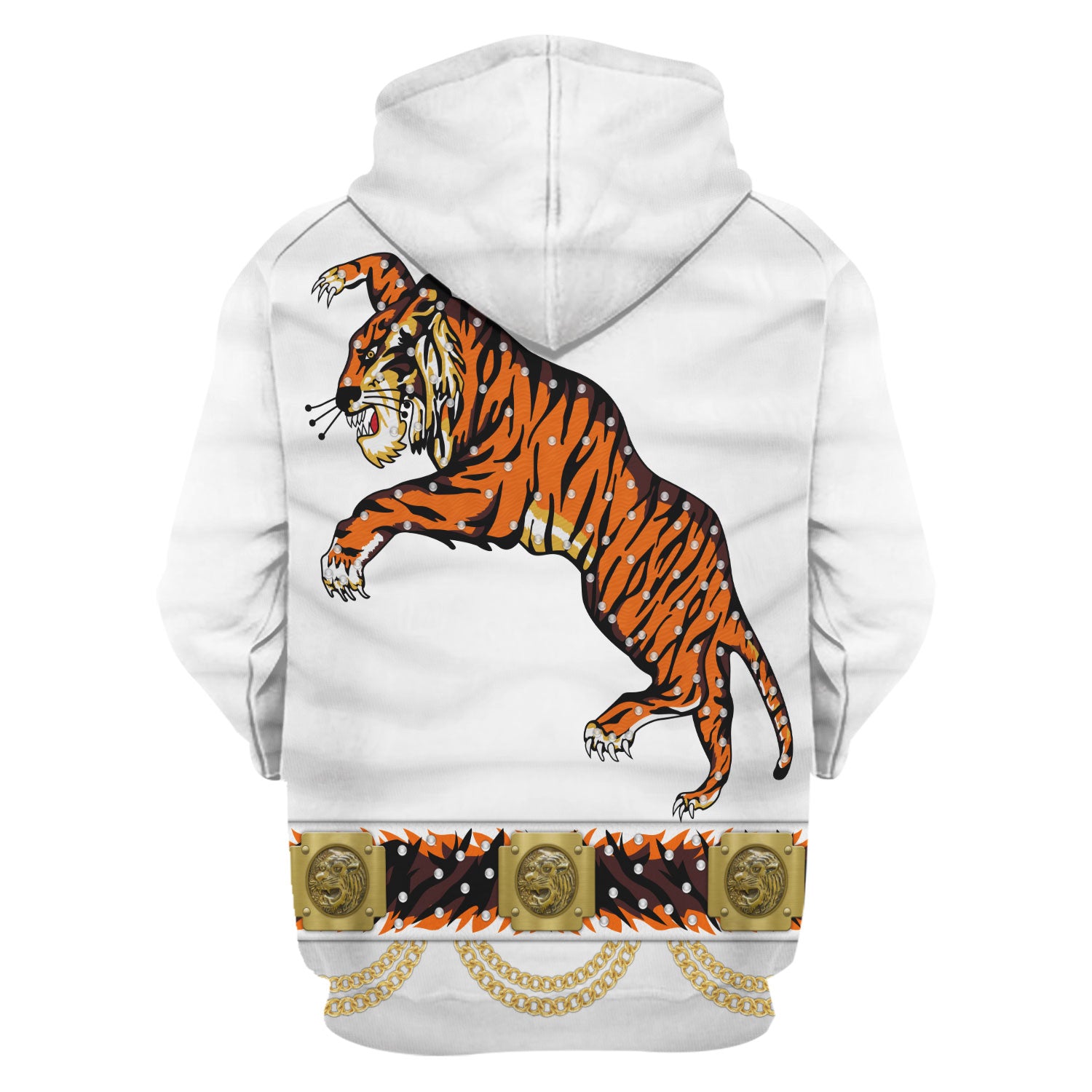Elvis Presley Tiger Costume Hoodie Sweatshirt T-Shirt Sweatpants - Stormmerch Exclusive