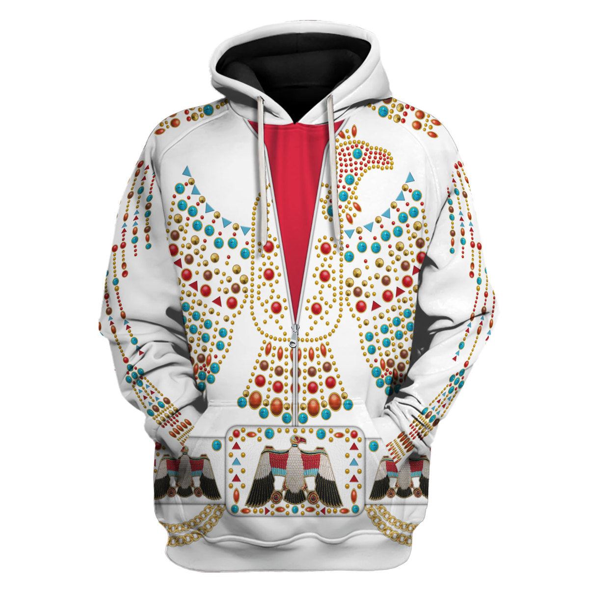 Elvis Thunderbird Costume Hoodie Sweatshirt T-Shirt Sweatpants - Stormmerch Exclusive