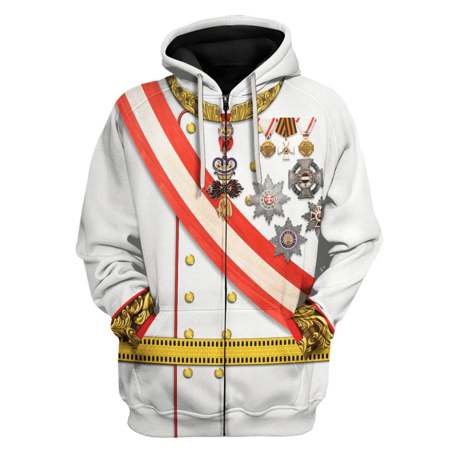 Emperor Franz Joseph I Costume Hoodie Sweatshirt T-Shirt Sweatpants Tracksuit - Stormmerch Exclusive