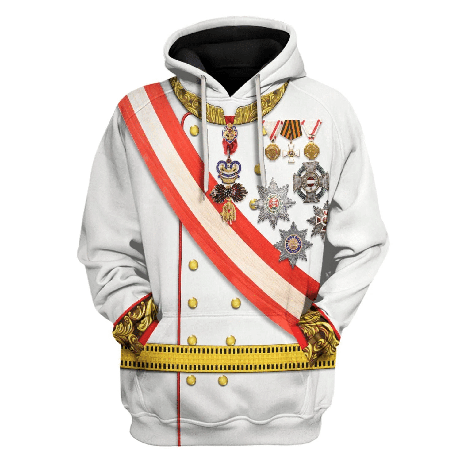 Emperor Franz Joseph I Costume Hoodie Sweatshirt T-Shirt Sweatpants Tracksuit - Stormmerch Exclusive