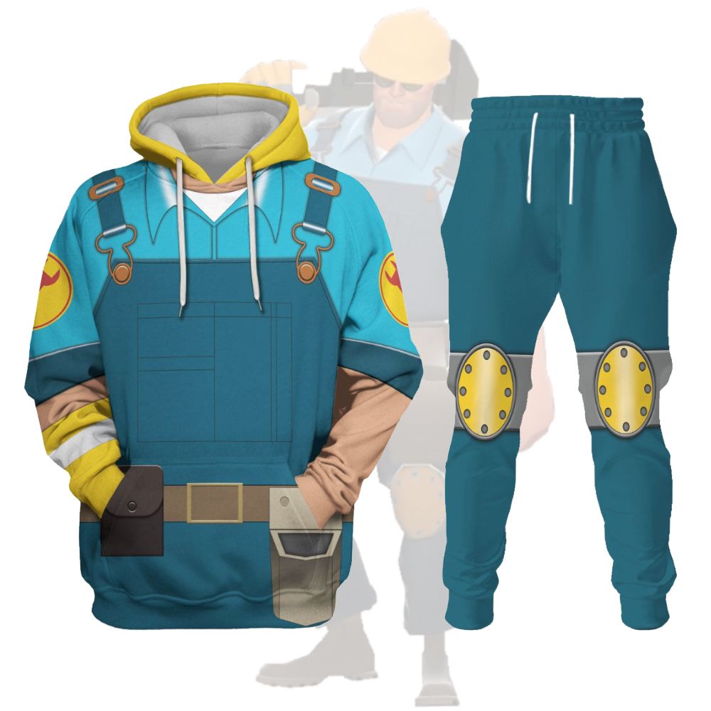 Engineer Blue Team TF2 - Stormmerch Exclusive