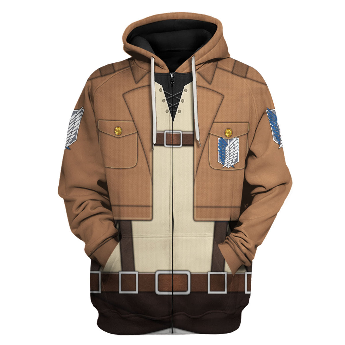 Eren Yeager Costume Hoodie Sweatshirt T-Shirt Sweatpants - Stormmerch Exclusive