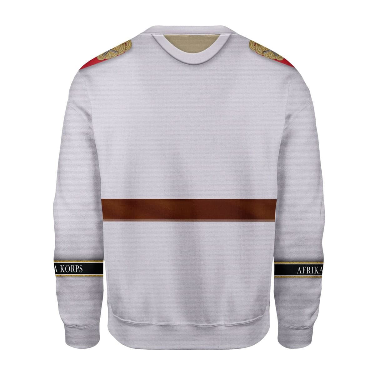 Erwin Rommel WWII German Soldier Costume Hoodie Sweatshirt T-Shirt Sweatpants Tracksuit - Stormmerch Exclusive