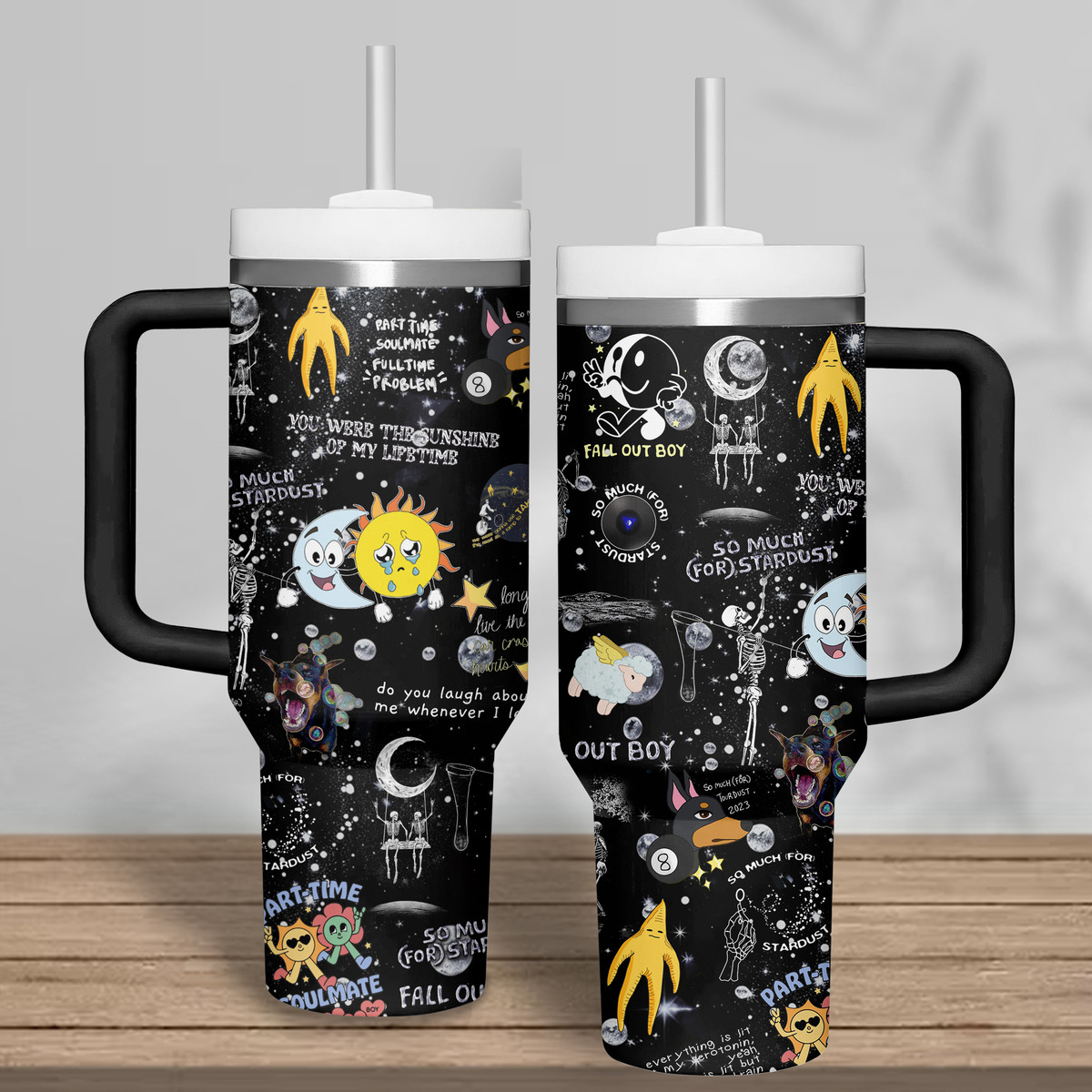 Fall Out Boy Music Custom Stanley Cup 40 oz 30 oz Tumbler With Handle