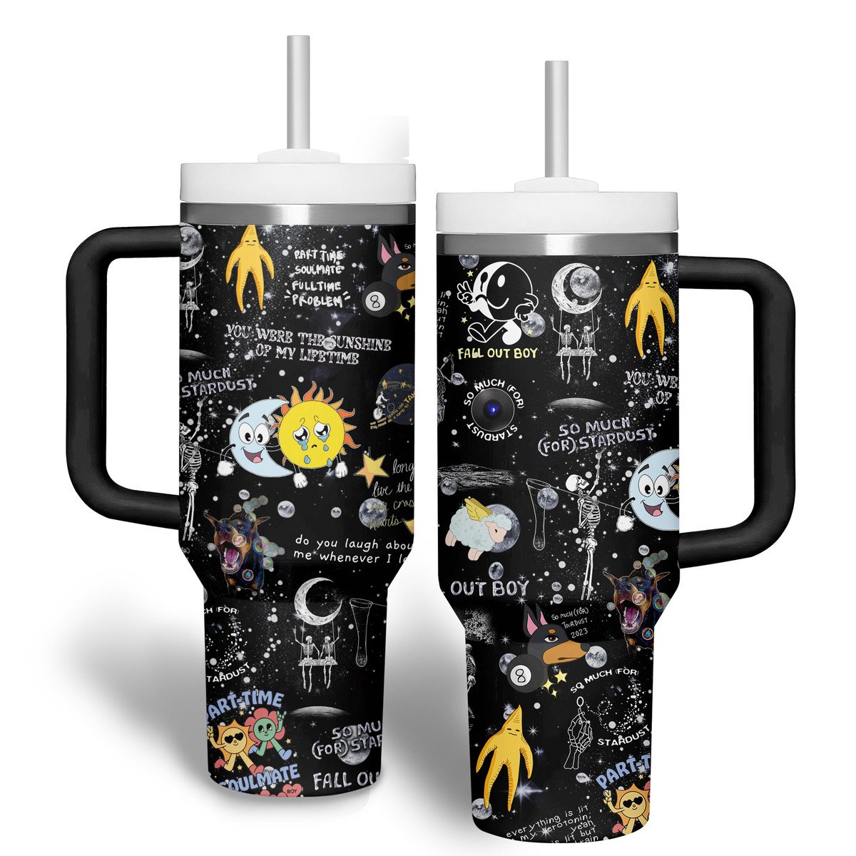 Fall Out Boy Music Custom Stanley Cup 40 oz 30 oz Tumbler With Handle