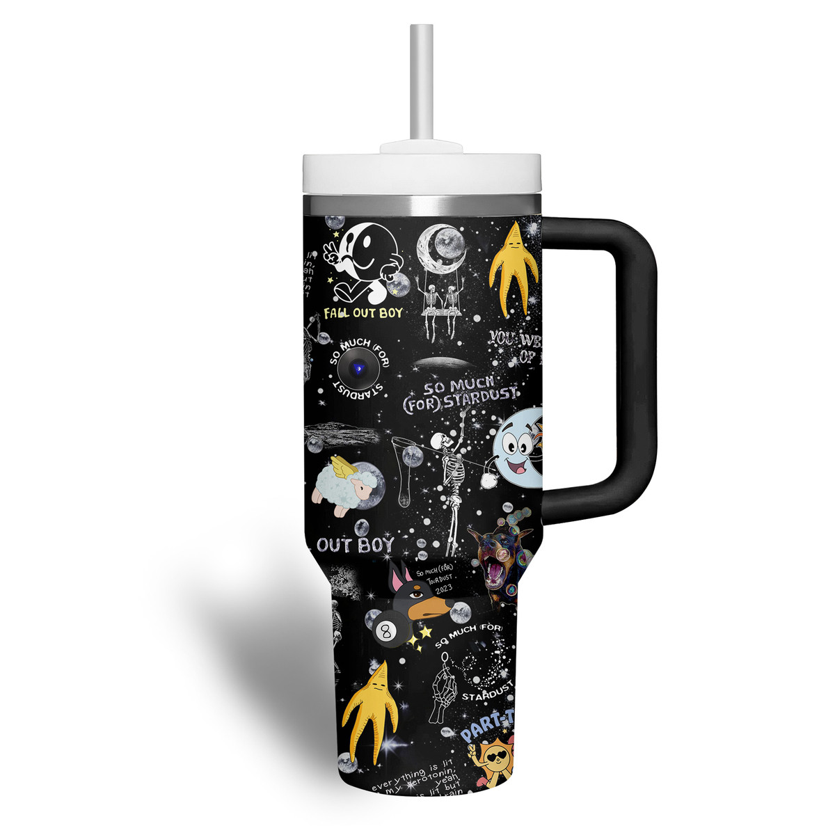 Fall Out Boy Music Custom Stanley Cup 40 oz 30 oz Tumbler With Handle