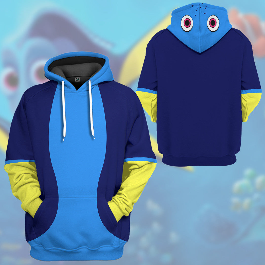 Finding Nemo Dory Cosplay Costume Hoodie Sweatshirt T-Shirt Sweatpants Tracksuit - Stormmerch Exclusive