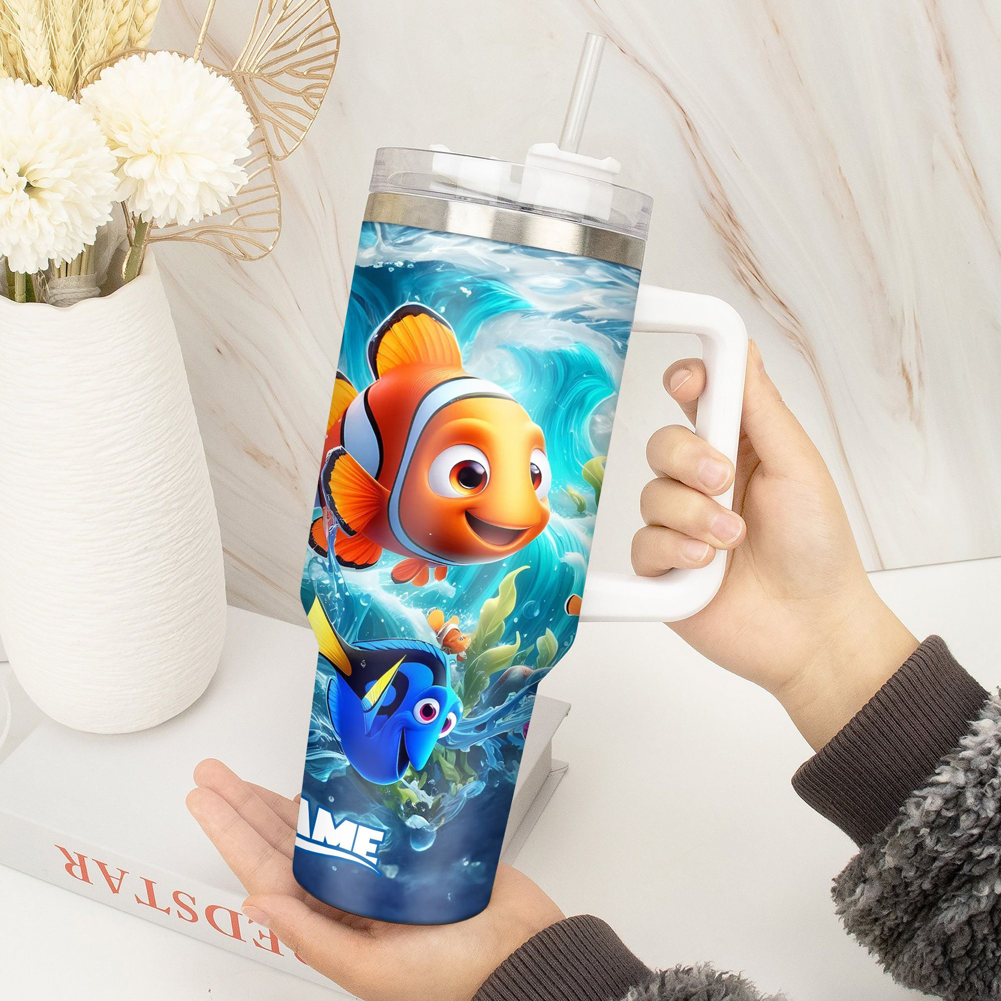 Finding Nemo Movies Custom Stanley Cup 40 oz 30 oz Tumbler With Handle
