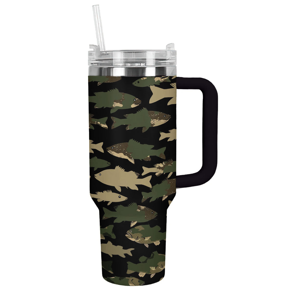 Fishing Custom Stanley Cup 40 oz 30 oz Tumbler With Handle