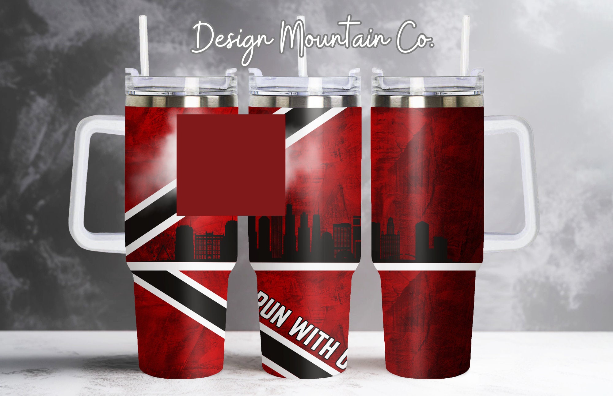 Flag of Trinidad and Tobago Custom Stanley Cup 40 oz 30 oz Tumbler With Handle