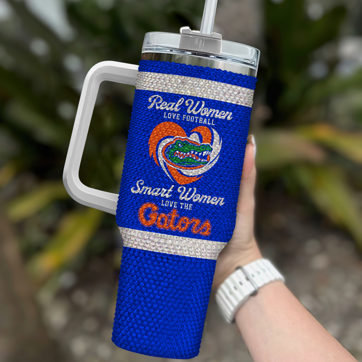 Florida Gators NCAA Custom Stanley Cup 40 oz 30 oz Tumbler With Handle