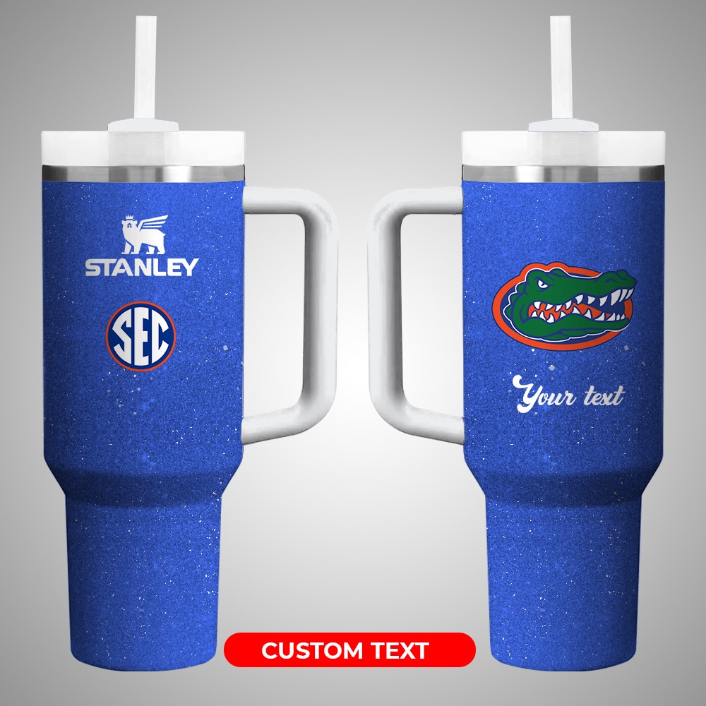 Florida Gators NCAA Custom Stanley Cup 40 oz 30 oz Tumbler With Handle