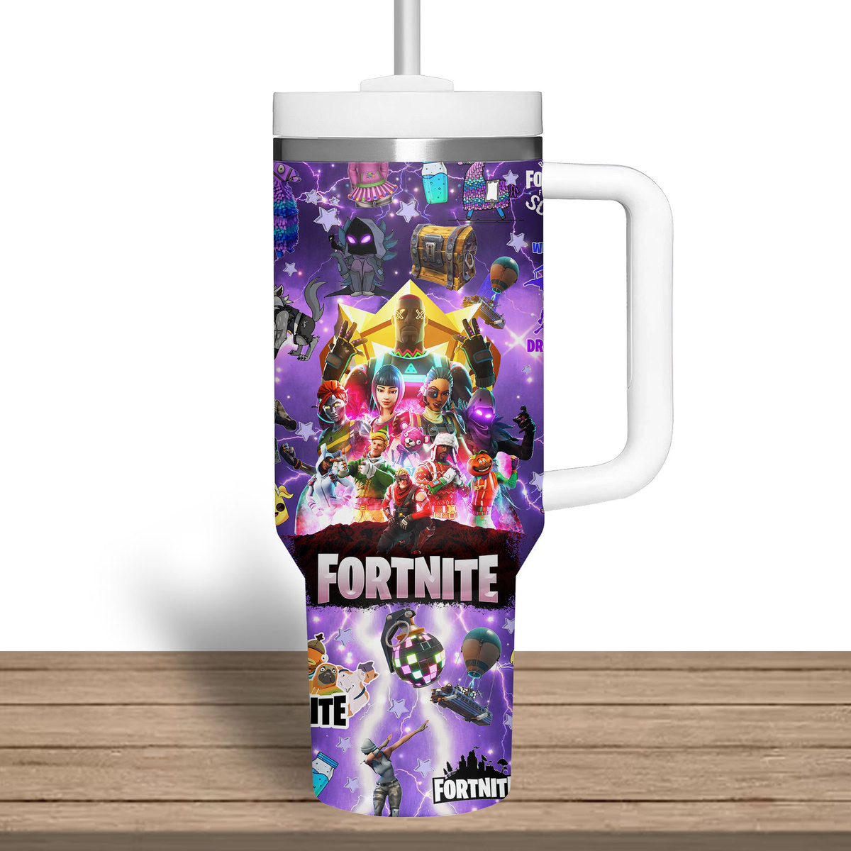 Fortnite Games Custom Stanley Cup 40 oz 30 oz Tumbler With Handle