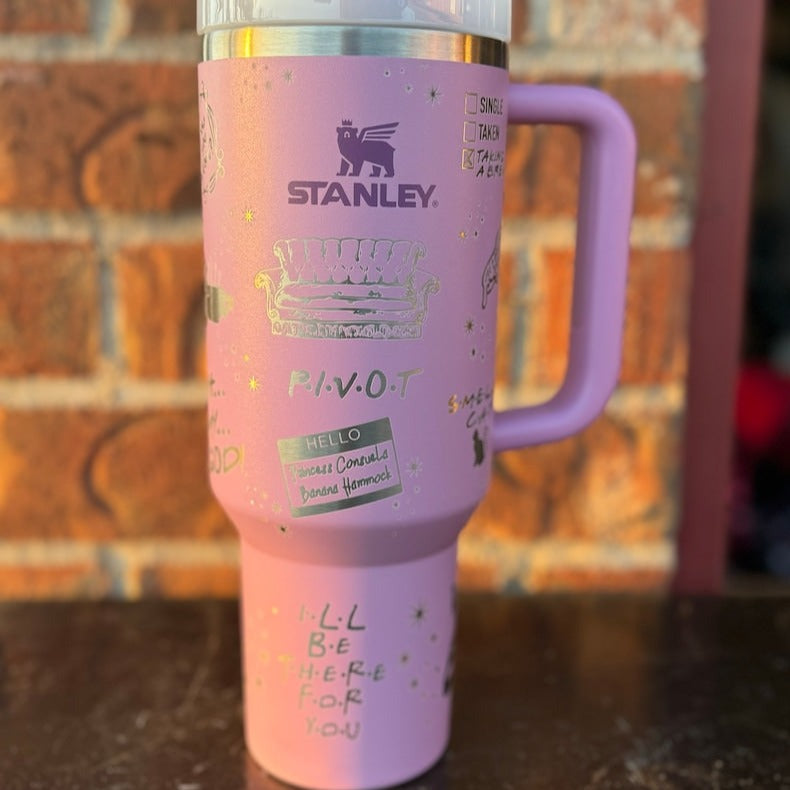 Friends TV Series Custom Stanley Cup 40 oz 30 oz Tumbler With Handle
