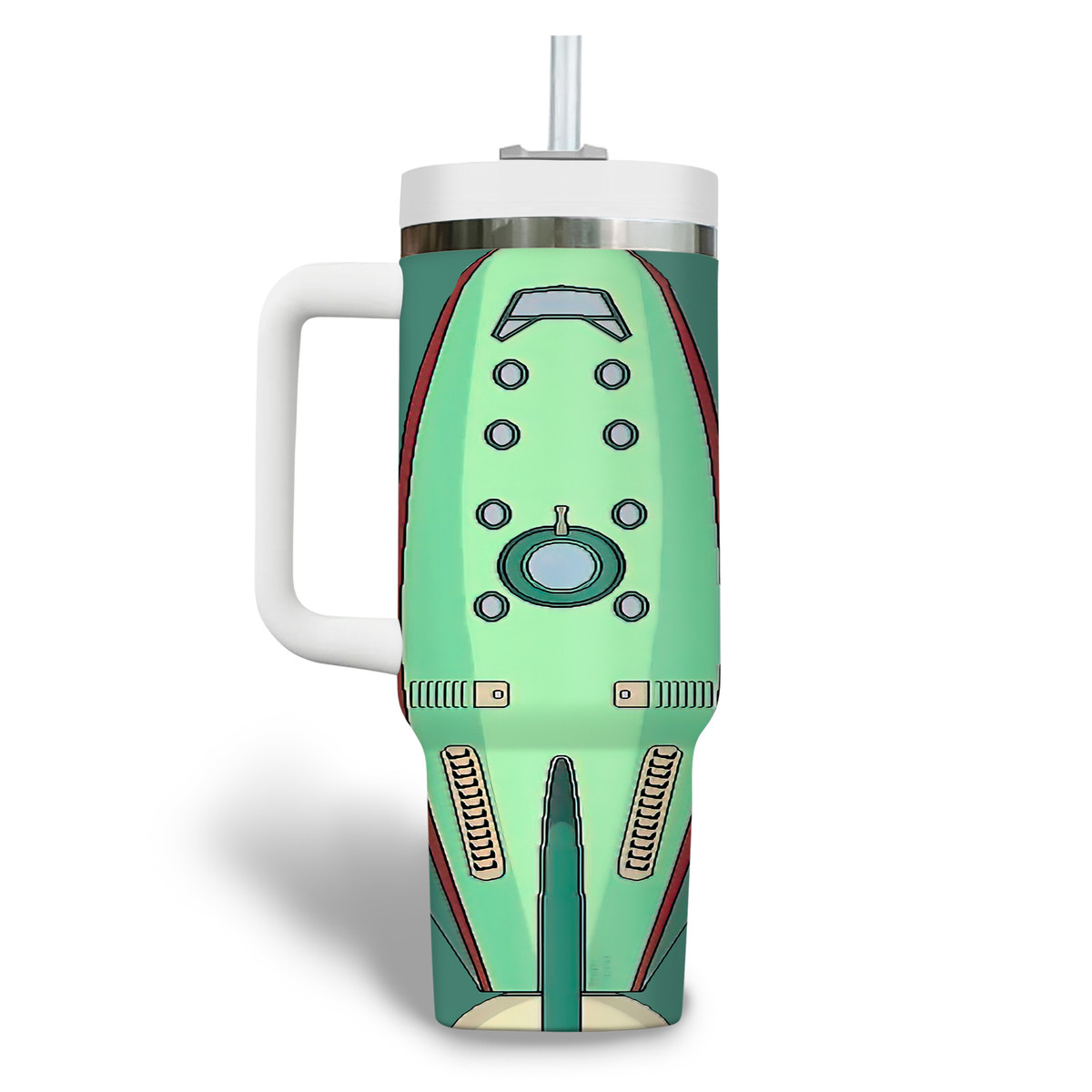 Futurama TV Series Custom Stanley Cup 40 oz 30 oz Tumbler With Handle