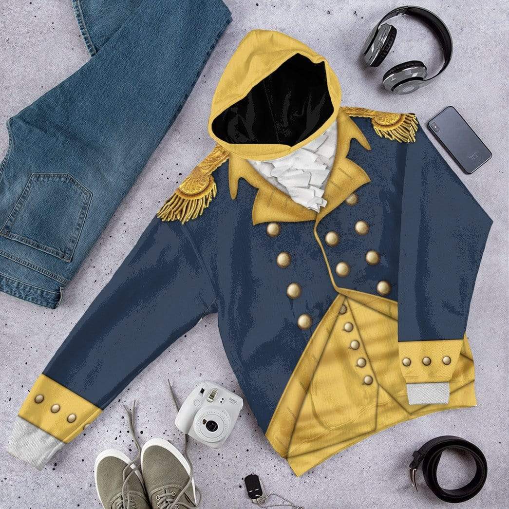 General George Washington Costume Hoodie Sweatshirt T-Shirt Sweatpants Tracksuit - Stormmerch Exclusive