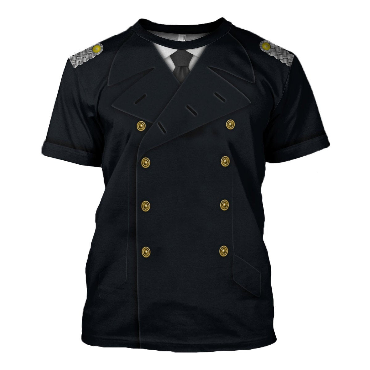 German WWII Kriegsmarine (War Navy) Officer Costume Hoodie Sweatshirt T-Shirt Sweatpants Tracksuit - Stormmerch Exclusive