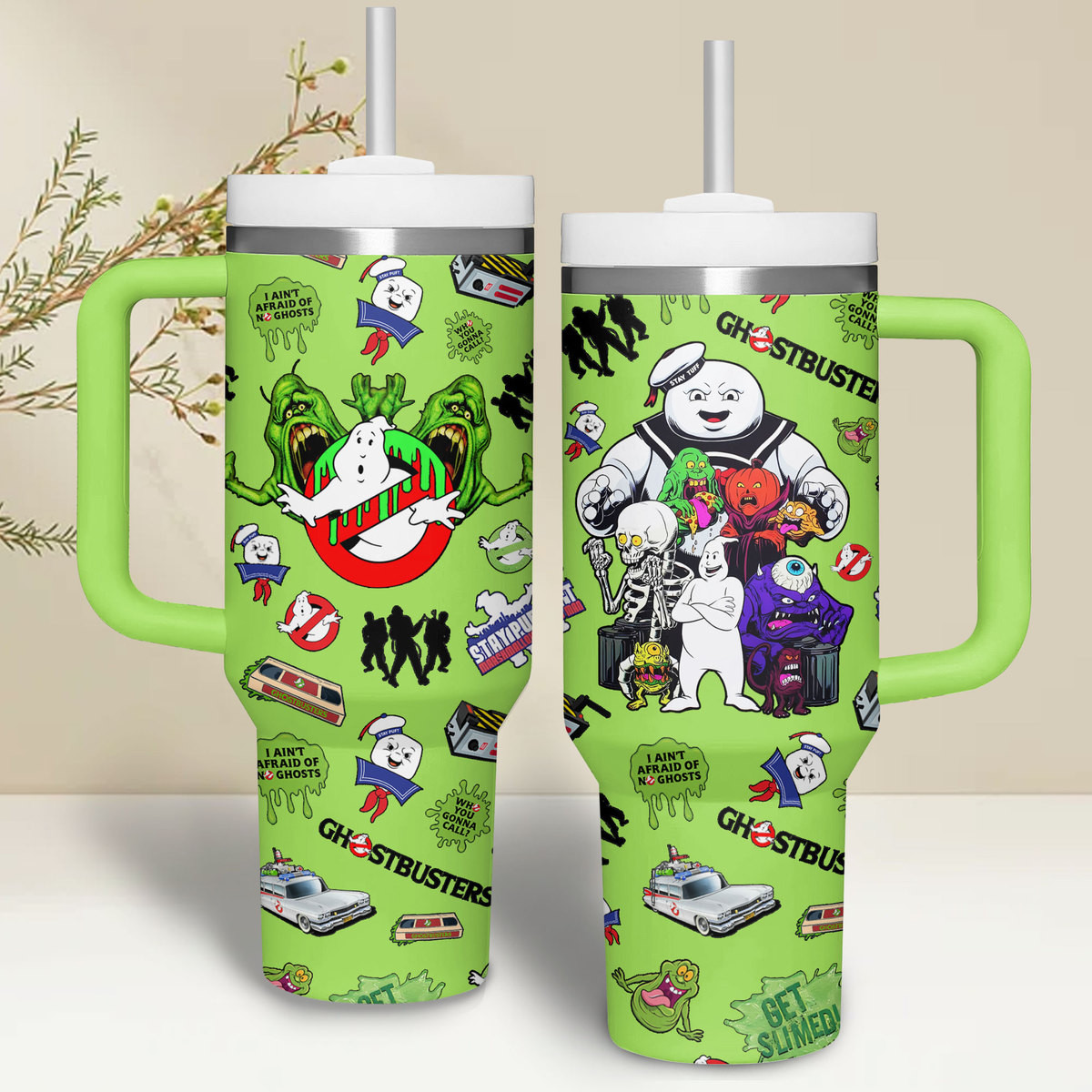 Ghostbusters Movies Custom Stanley Cup 40 oz 30 oz Tumbler With Handle