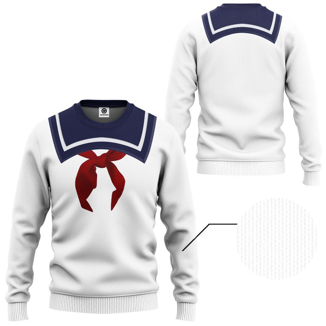 Ghostbusters Stay Puft Marshmallow Man Cosplay Costume Hoodie Sweatshirt T-Shirt Sweatpants Tracksuit - Stormmerch Exclusive