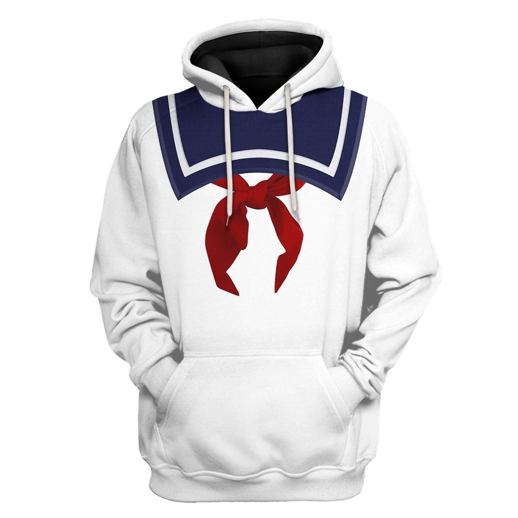 Ghostbusters Stay Puft Marshmallow Man Cosplay Costume Hoodie Sweatshirt T-Shirt Sweatpants Tracksuit - Stormmerch Exclusive