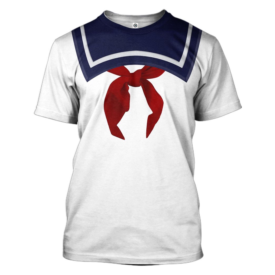 Ghostbusters Stay Puft Marshmallow Man Cosplay Costume Hoodie Sweatshirt T-Shirt Sweatpants Tracksuit - Stormmerch Exclusive