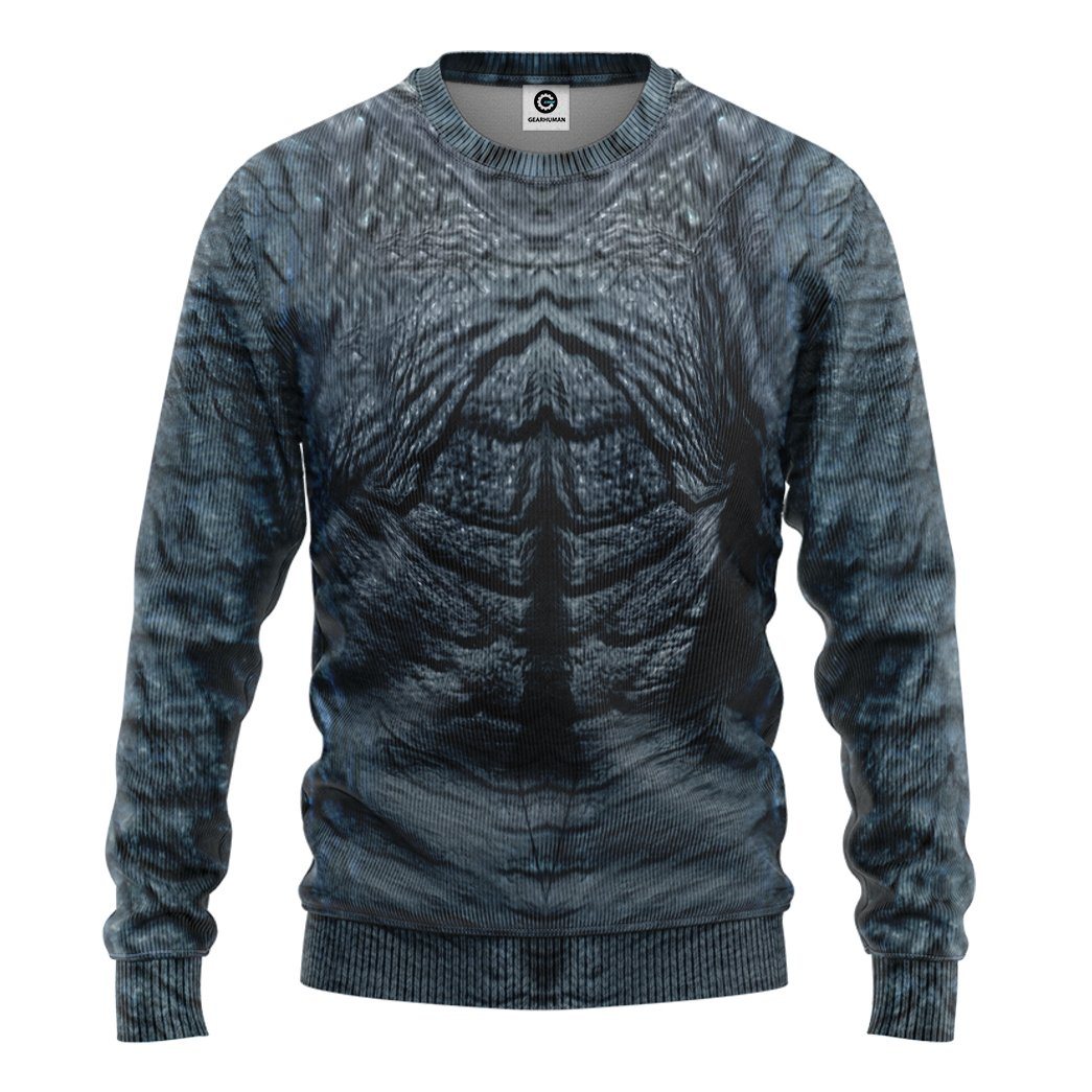 Godzilla King Of The Monster Costume Hoodie Sweatshirt T-Shirt Sweatpants Tracksuit - Stormmerch Exclusive