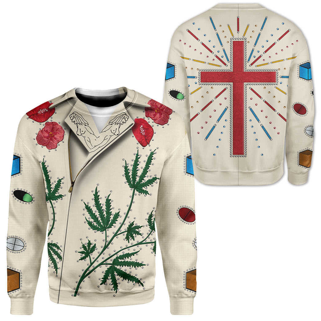 Gram Parsons Nudie Suit Costume Hoodie Sweatshirt T-Shirt Sweatpants Tracksuit - Stormmerch Exclusive