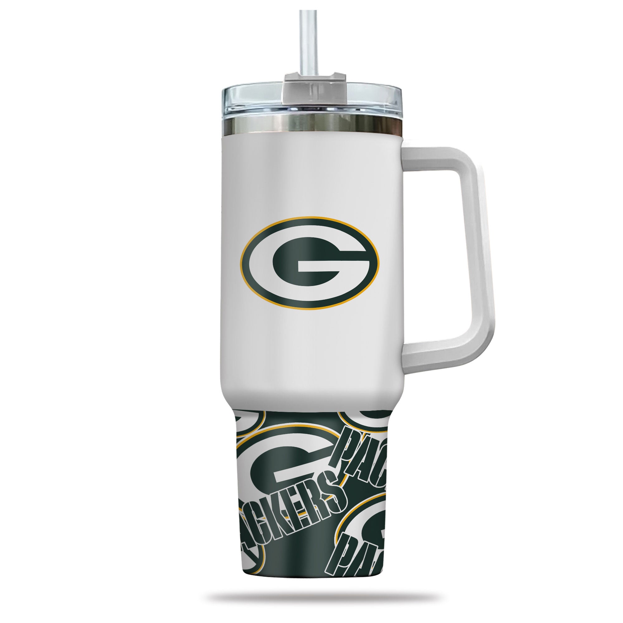 Green Bay Packers NFL Custom Stanley Cup 40 oz 30 oz Tumbler With Handle