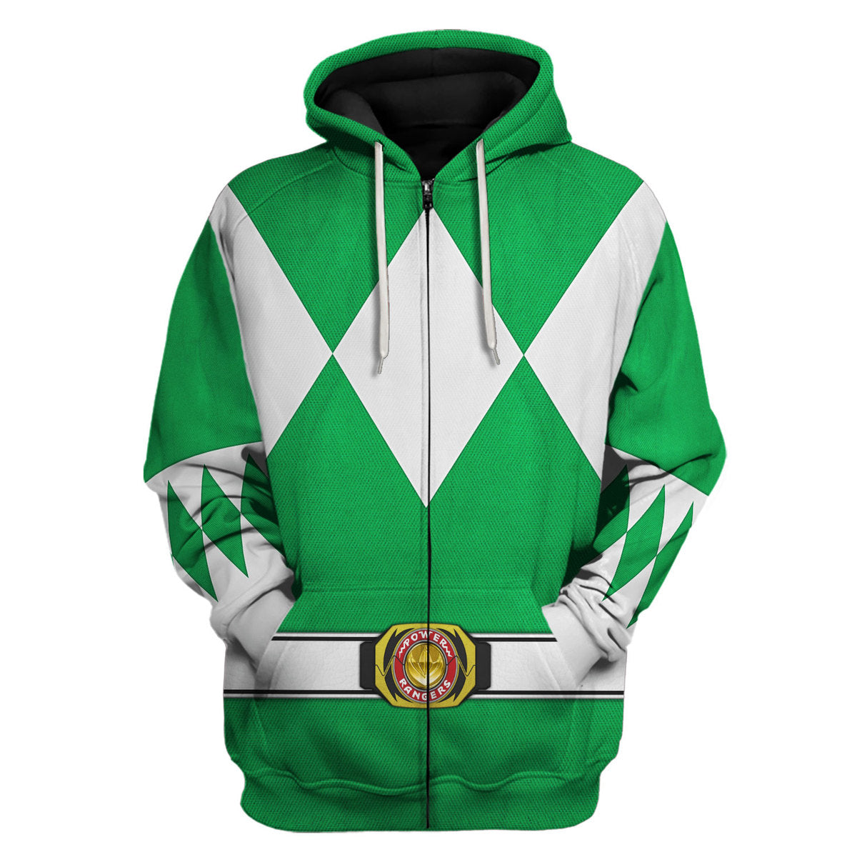Green Ranger Mighty Morphin Hoodies Sweatshirt T-shirt Hawaiian Tracksuit - Stormmerch Exclusive