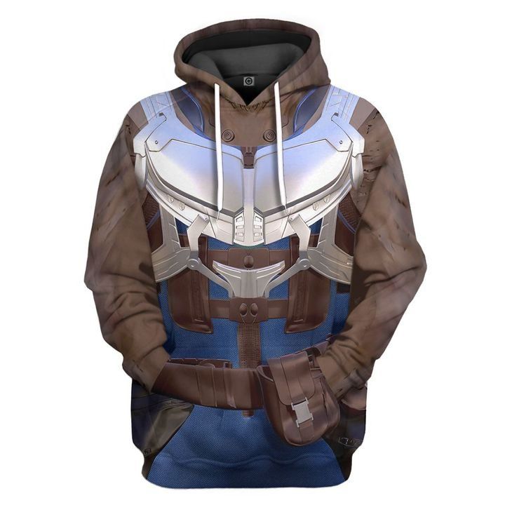 Guardian Of The Galaxy Rocket Racoon Costume Hoodie Sweatshirt T-Shirt Sweatpants Tracksuit - Stormmerch Exclusive