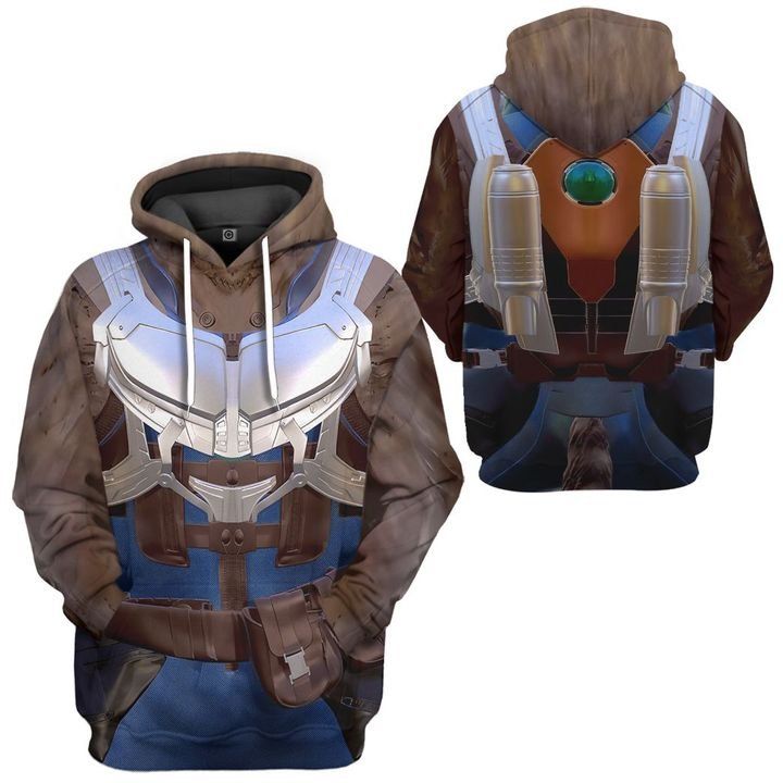 Guardian Of The Galaxy Rocket Racoon Costume Hoodie Sweatshirt T-Shirt Sweatpants Tracksuit - Stormmerch Exclusive