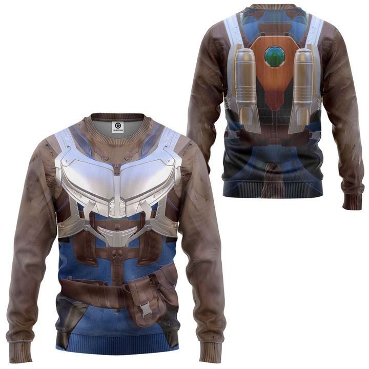 Guardian Of The Galaxy Rocket Racoon Costume Hoodie Sweatshirt T-Shirt Sweatpants Tracksuit - Stormmerch Exclusive