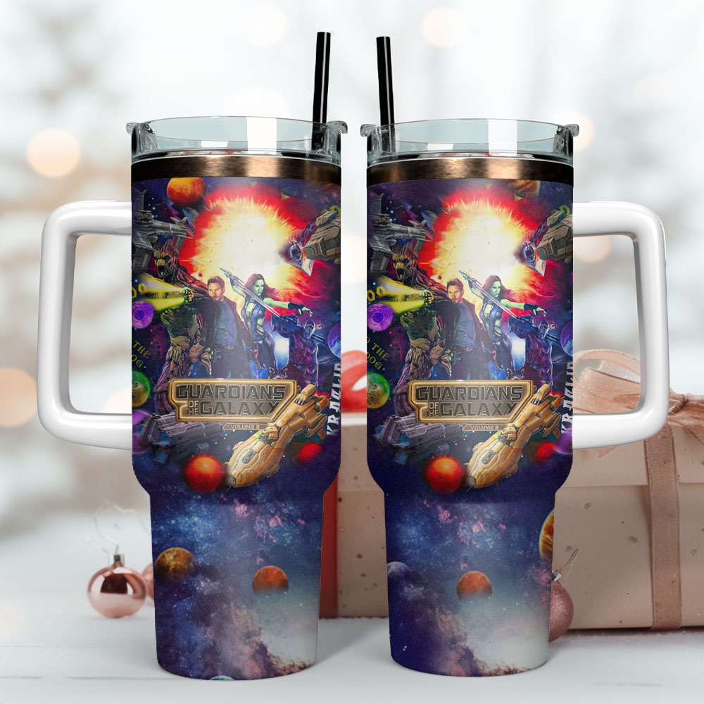 Guardians Of The Galaxy Movie Custom Stanley Cup 40 oz 30 oz Tumbler With Handle