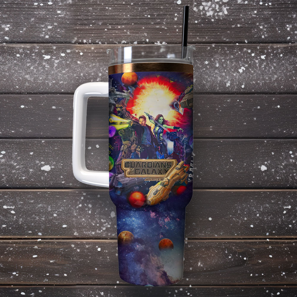 Guardians Of The Galaxy Movie Custom Stanley Cup 40 oz 30 oz Tumbler With Handle