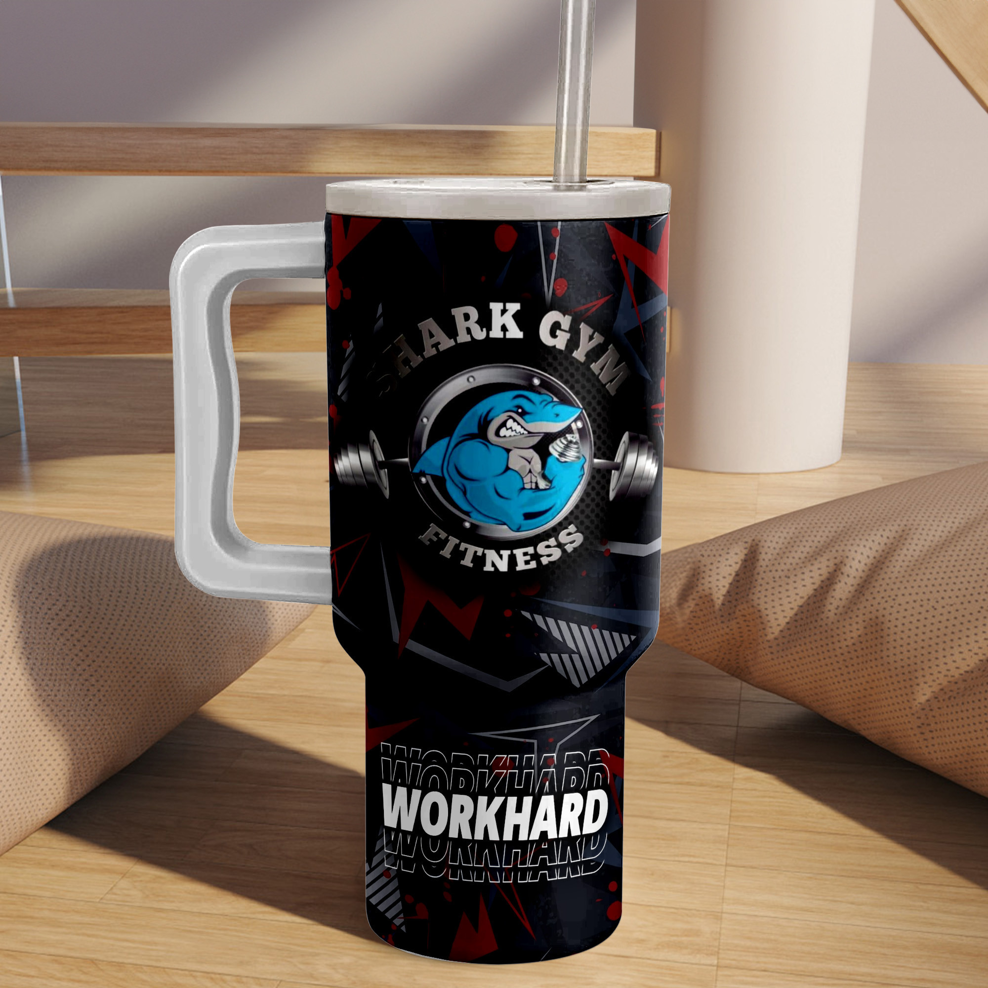 Gymshark Custom Stanley Cup 40 oz 30 oz Tumbler With Handle
