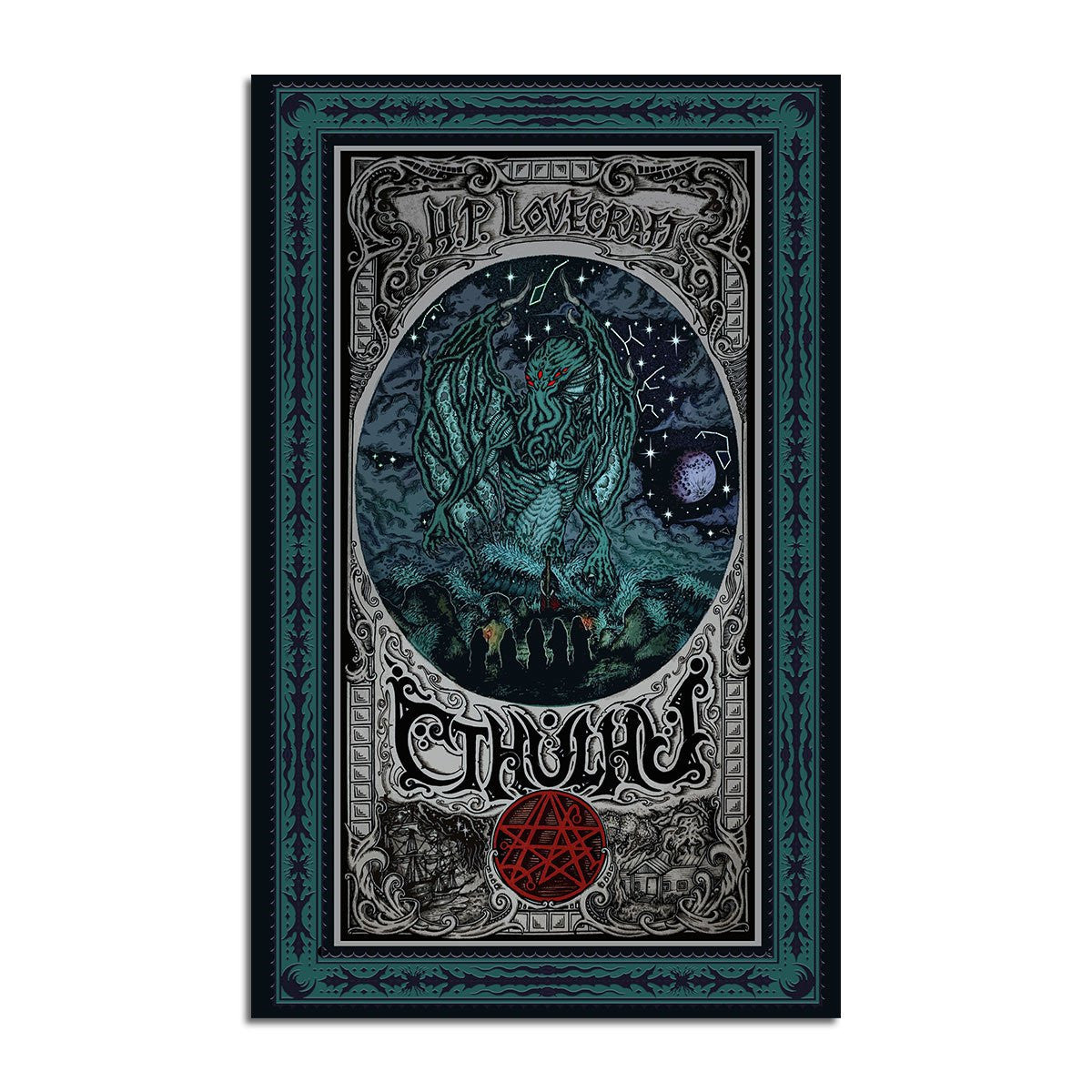H. P. Lovecraft CTHULHU Rug - Stormmerch Exclusive