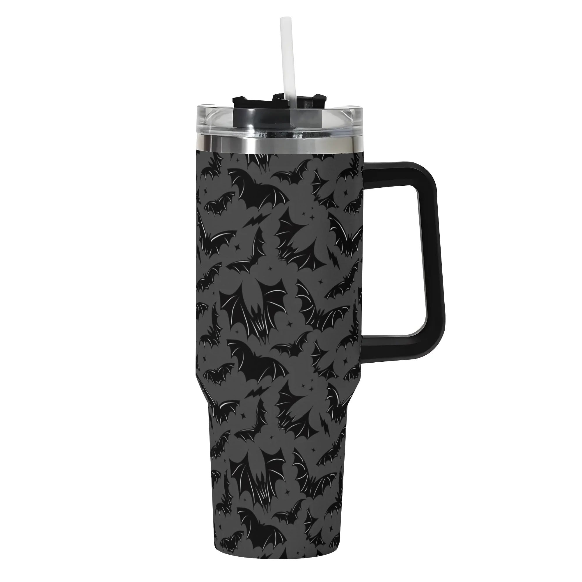 Halloween Batty Bats Custom Stanley Cup 40 oz 30 oz Tumbler With Handle