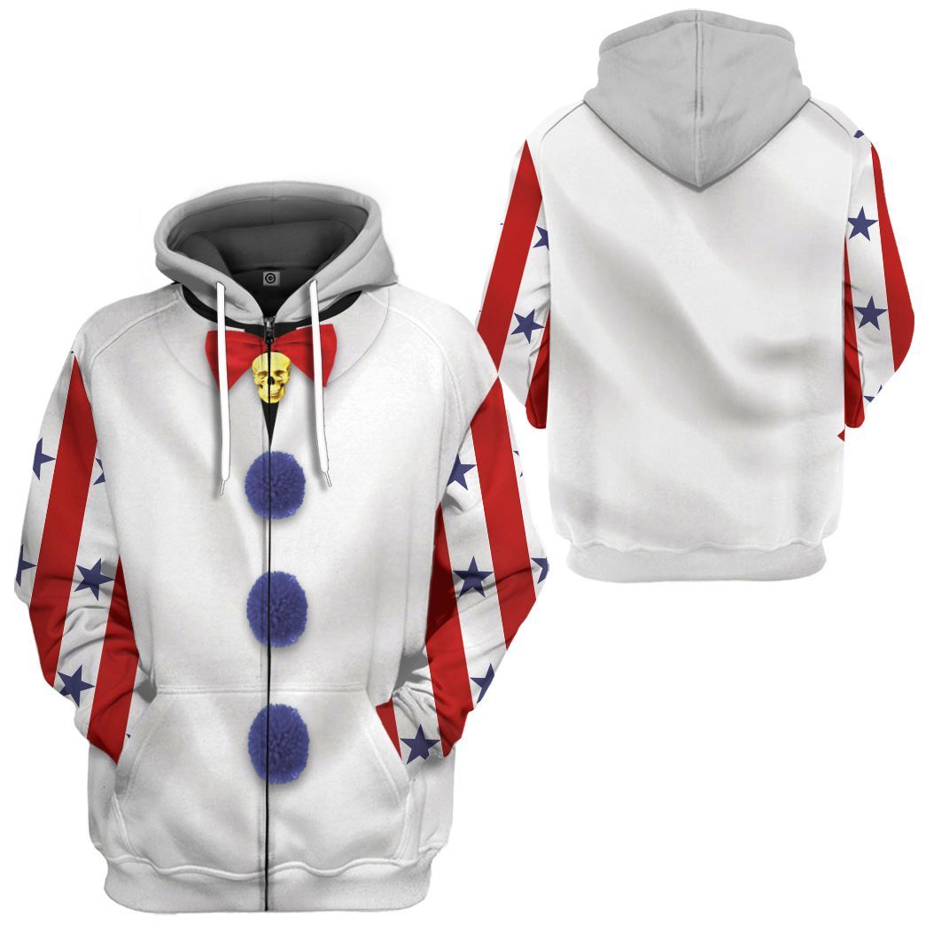 Halloween Captain Spaulding Costume Hoodie Sweatshirt T-Shirt Sweatpants Tracksuit - Stormmerch Exclusive